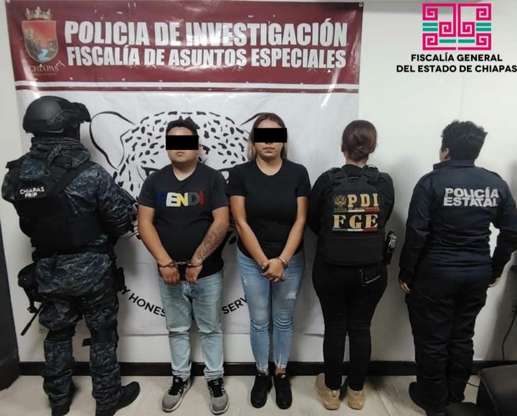 Puestos a disposición por delito contra la salud en Chiapa de Corzo.