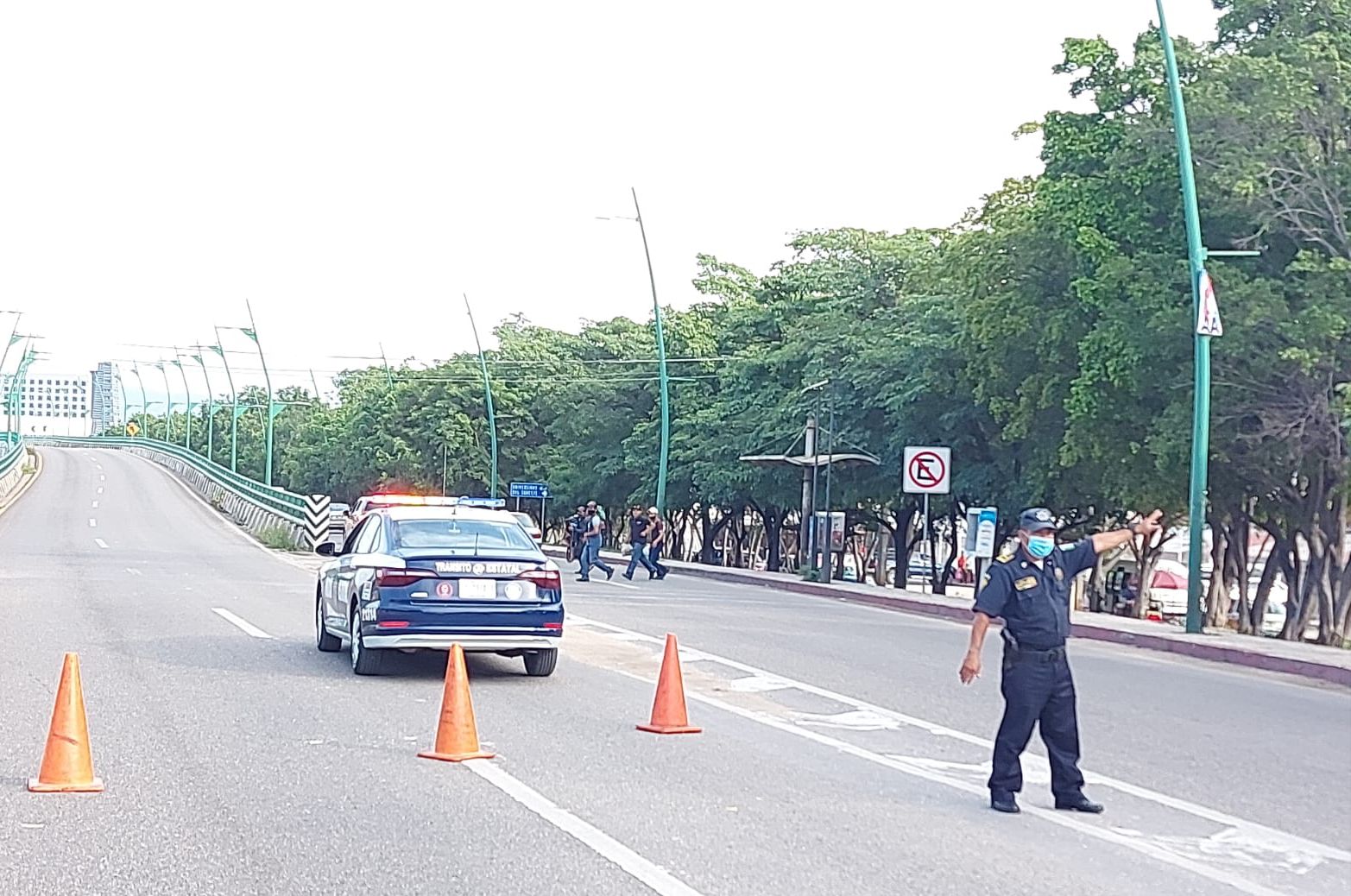 Despliega SSyPC cierre parcial de vialidad en Libramiento Sur por obra pública