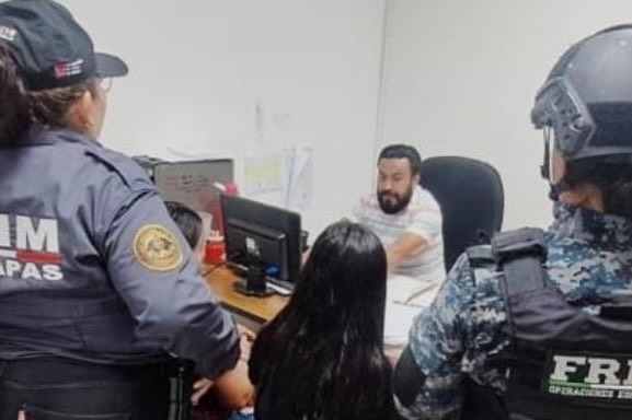 SSP Y FGE localiza y presenta menor de edad reportada como desaparecida