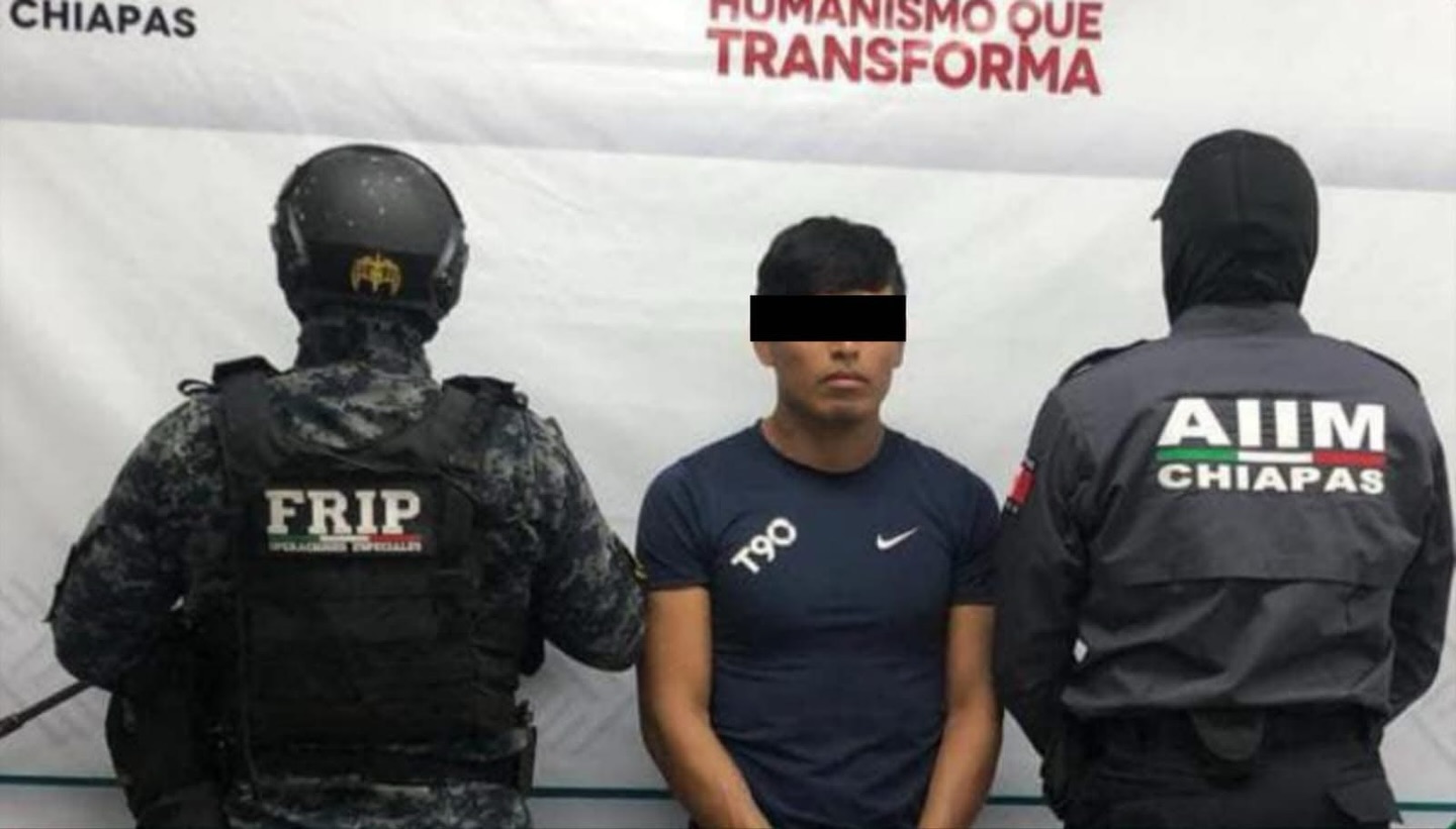 Por pederastia, la FRIP y AIIM aprehenden al presunto responsable