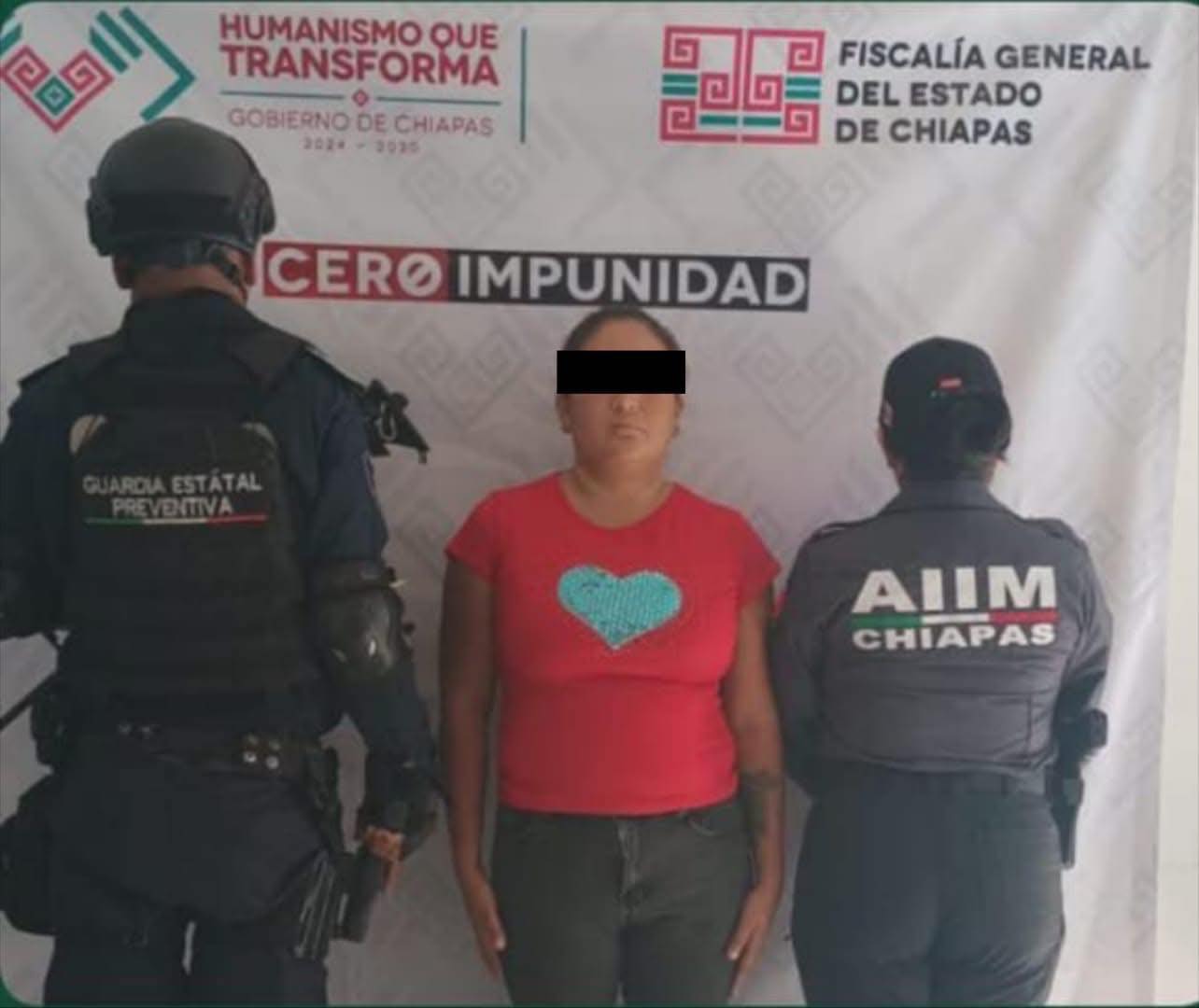 SSP y FGE aprehenden a presunta responsable de lesiones calificadas