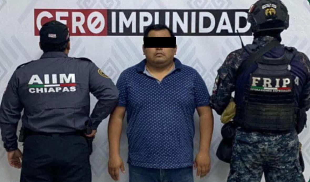 Por pederastia agravada, FRIP y AIIM aprehenden a presunto responsable