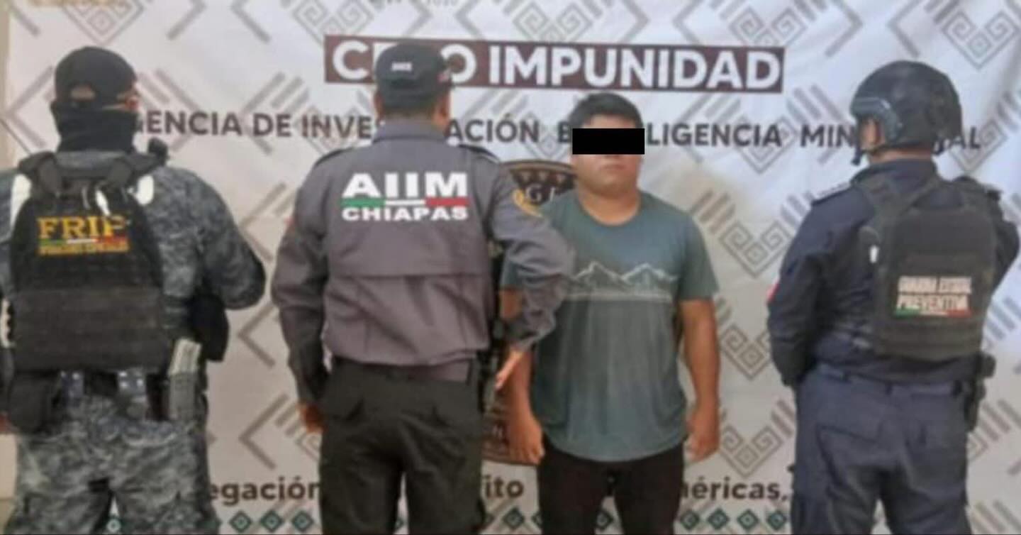 Por pederastia agravada, FRIP, GEP y AIIM aprehenden a presunto responsable