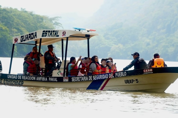 SSP refuerza lazos de confianza con estudiantes de Chiapa de Corzo