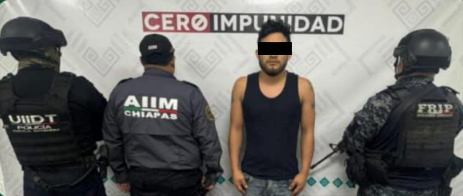 SSP y FGE aprehenden a presunto responsable de robo con violencia agravada