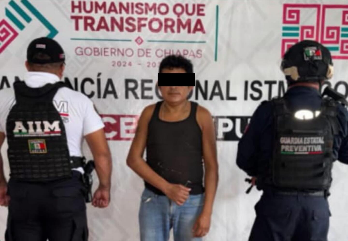 Por pederastia agravada, SSP y FGE aprehenden a presunto responsable