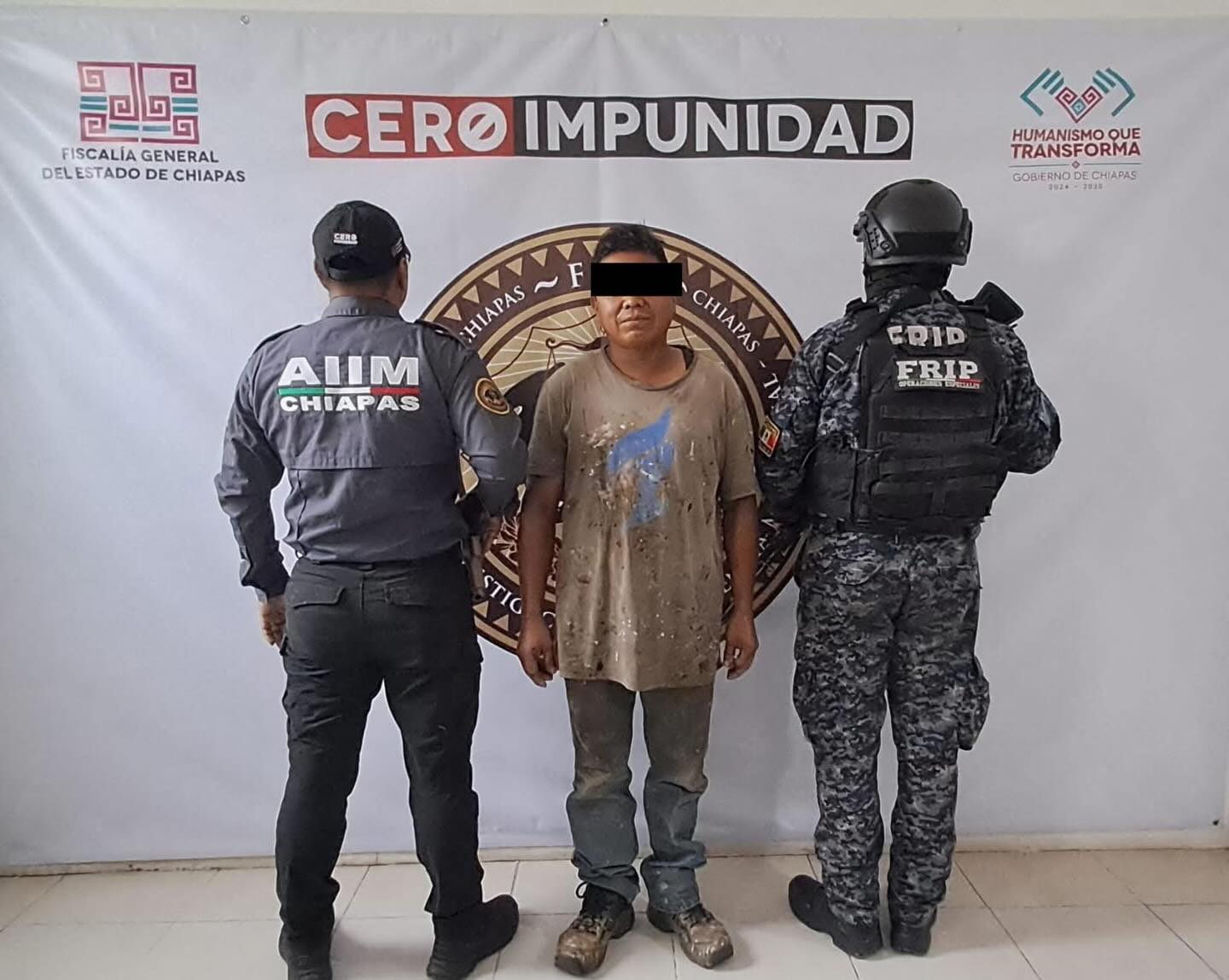 Por pederastia, la SSP y FGE aprehenden al presunto responsable