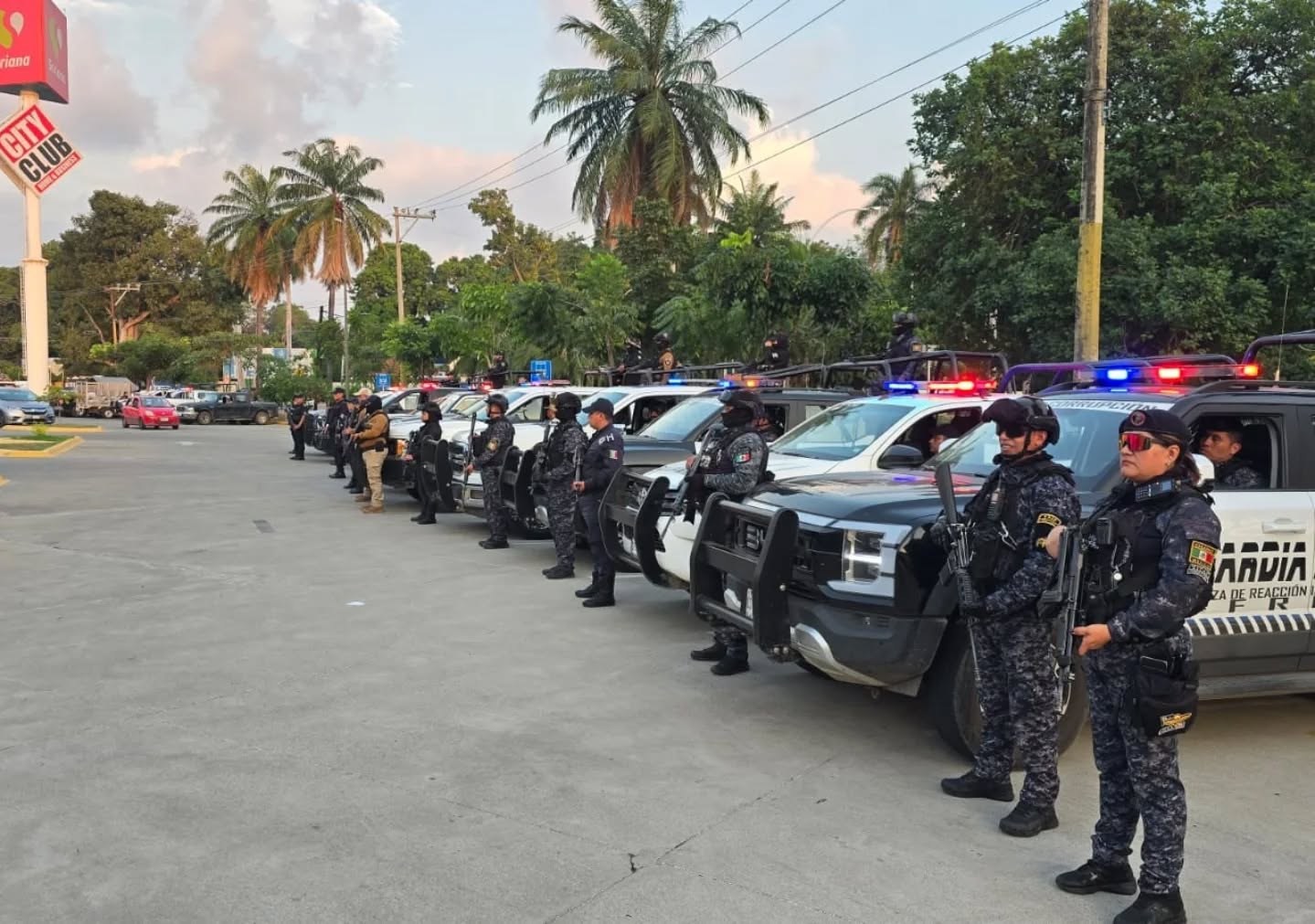 SSP participa en banderazo operativo Guadalupe Reyes en Tapachula 