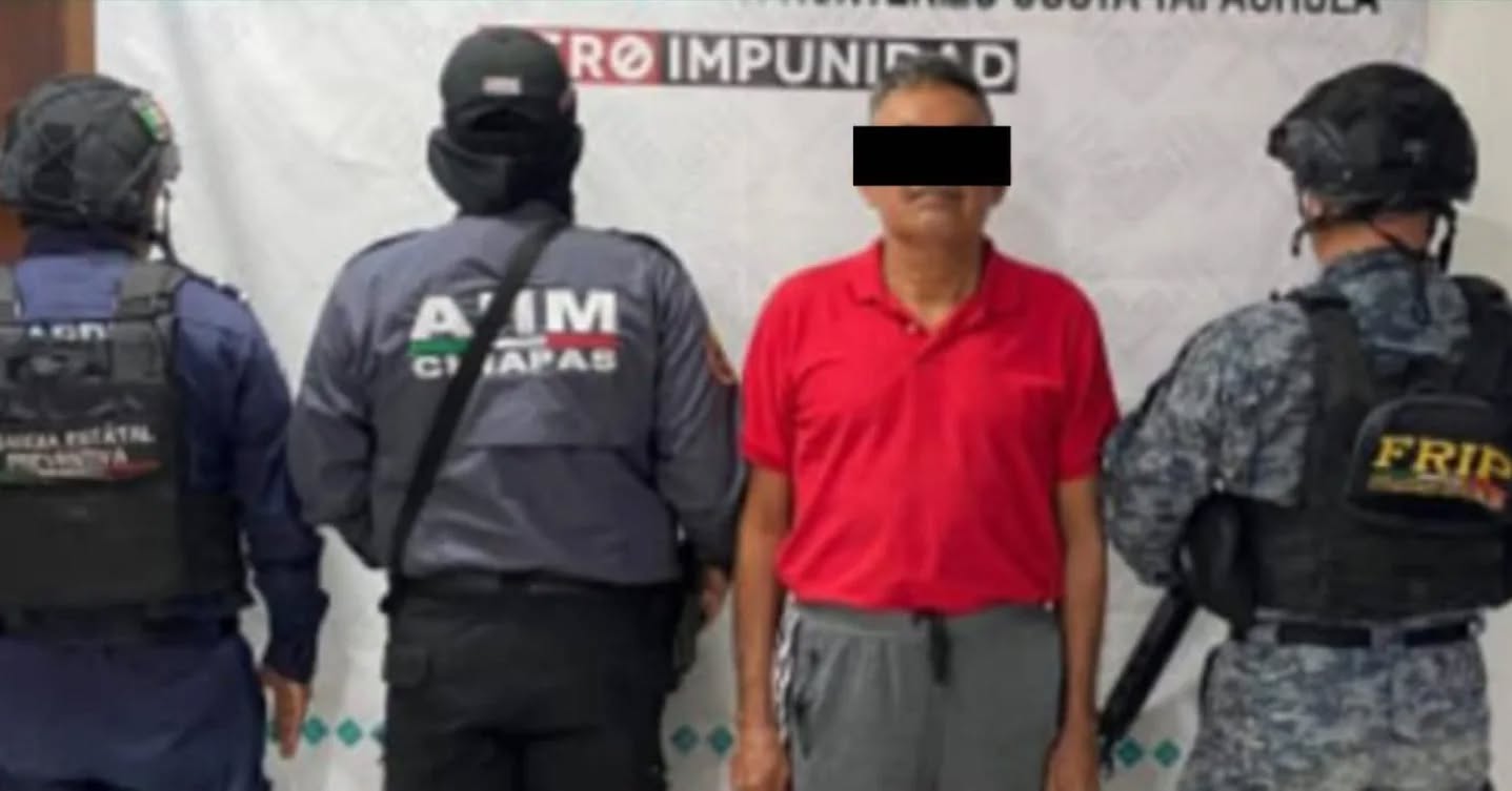 Por pederastia agravada, SSP y FGE aprehenden al presunto responsable