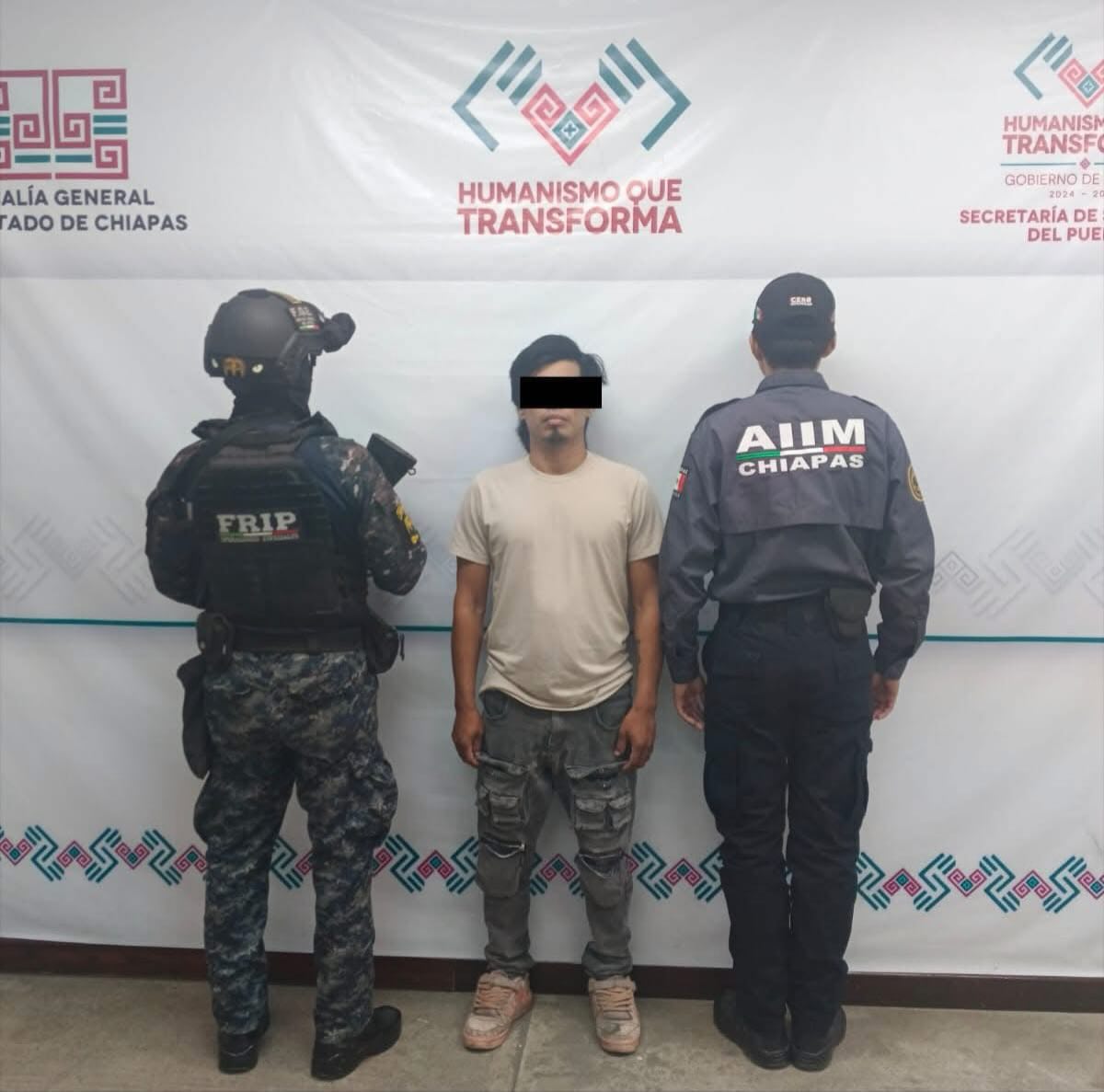 FRIP y AIIM aprehenden a presunto responsable de pederastia agravada