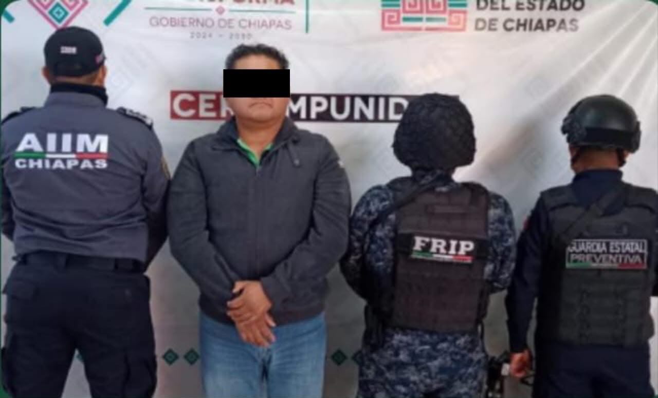 En San Cristóbal, la SSP y FGE aprehenden a presunto responsable de pederastia agravada