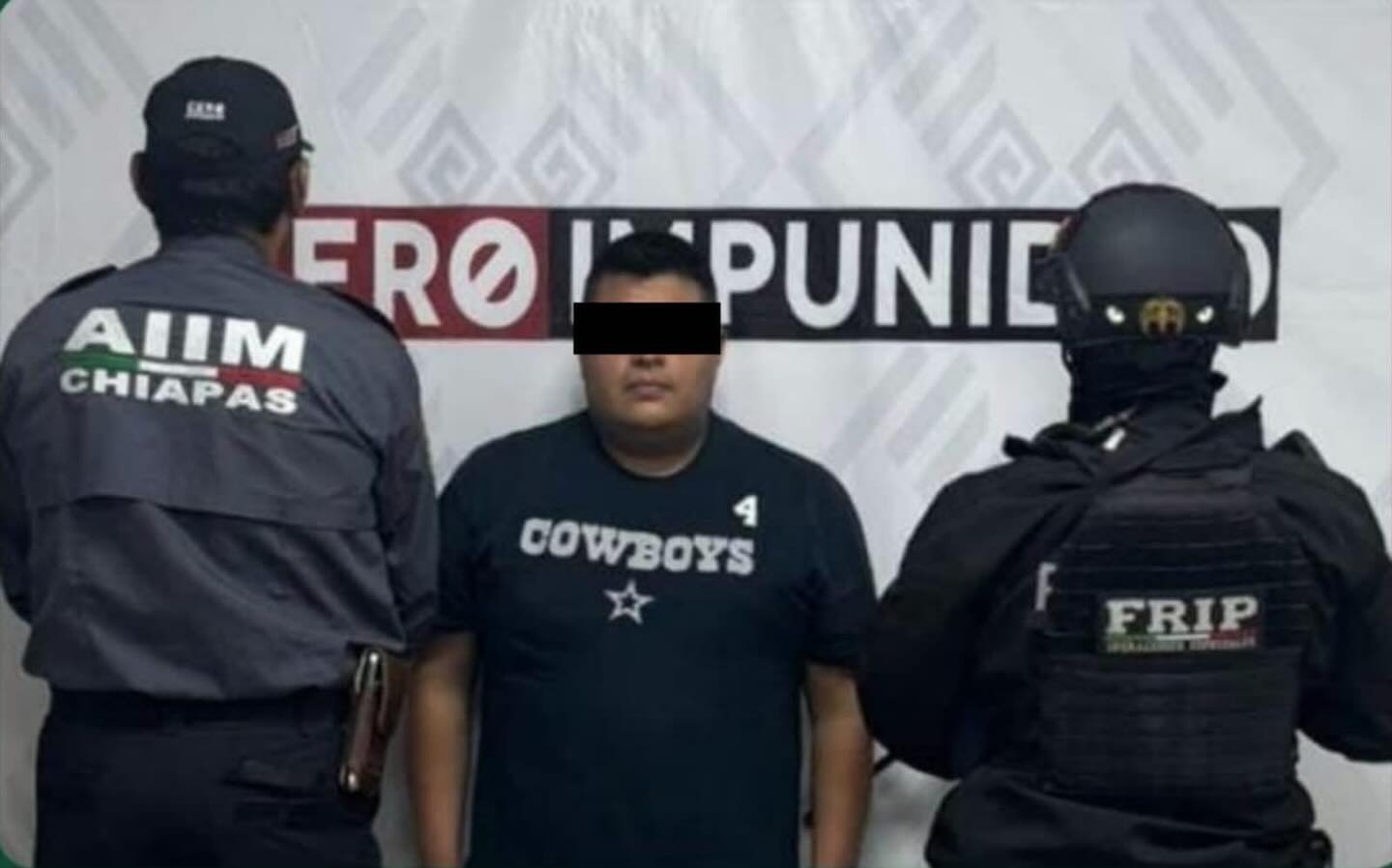 SSP en colaboración con las Fiscalías de Chiapas y Yucatán aprehenden a presunto responsable de desaparición 