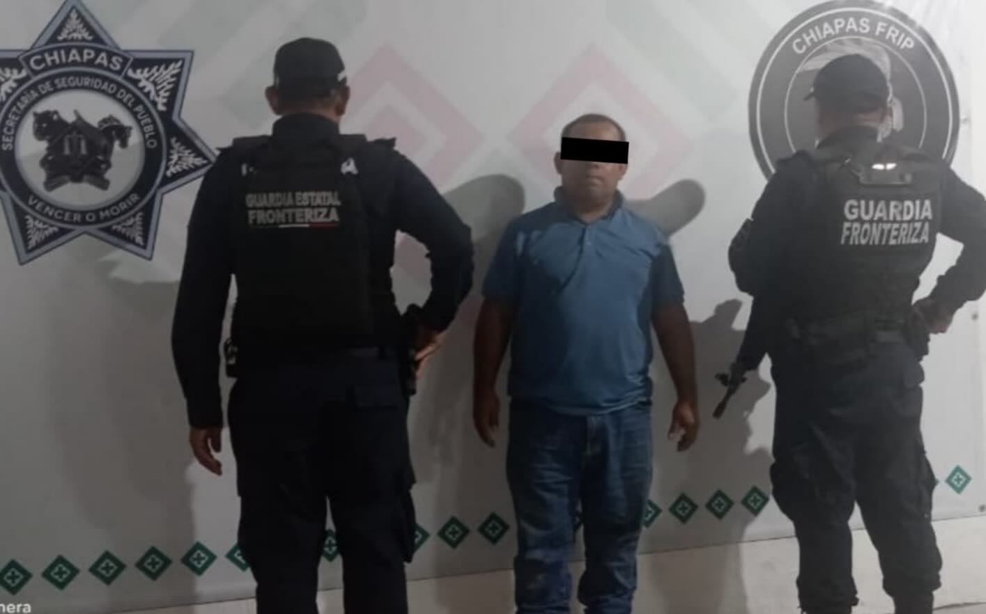 SSP detiene a masculino por conducir vehículo con reporte de robo