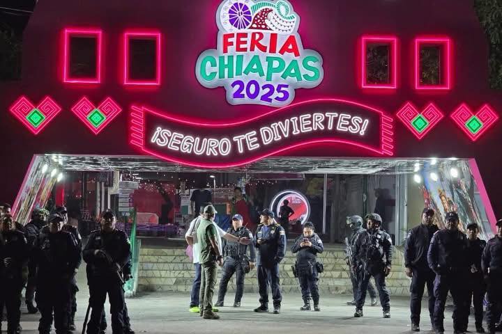 Saldo blanco en la Feria Chiapas 2025: SSP
