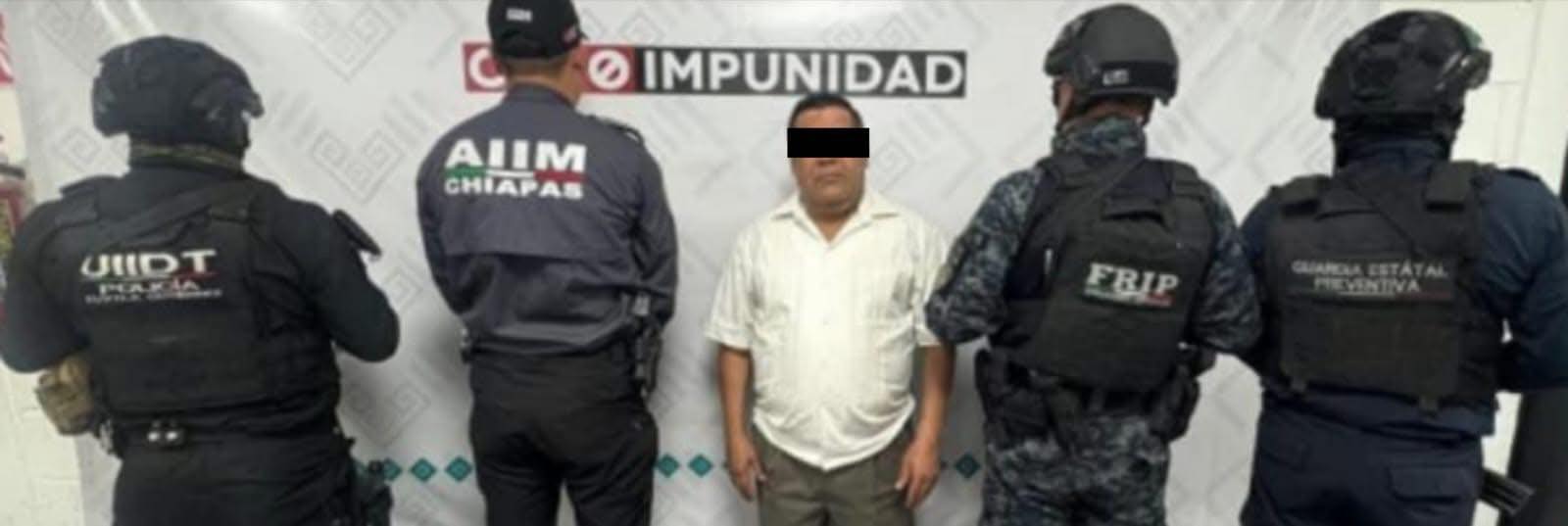 Por violación, SSP y FGE aprehenden a presunto responsable