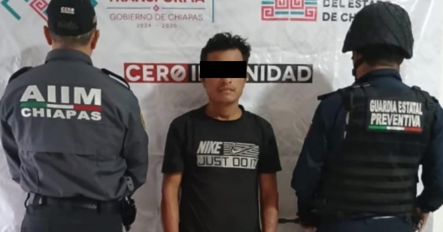 SSP y FGE aprehenden a presunto responsable de violencia familiar y lesiones calificadas