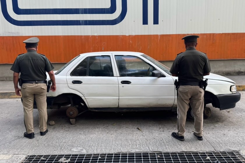 Dos vehículos con reporte de robo asegurados por la Vial Preventiva
