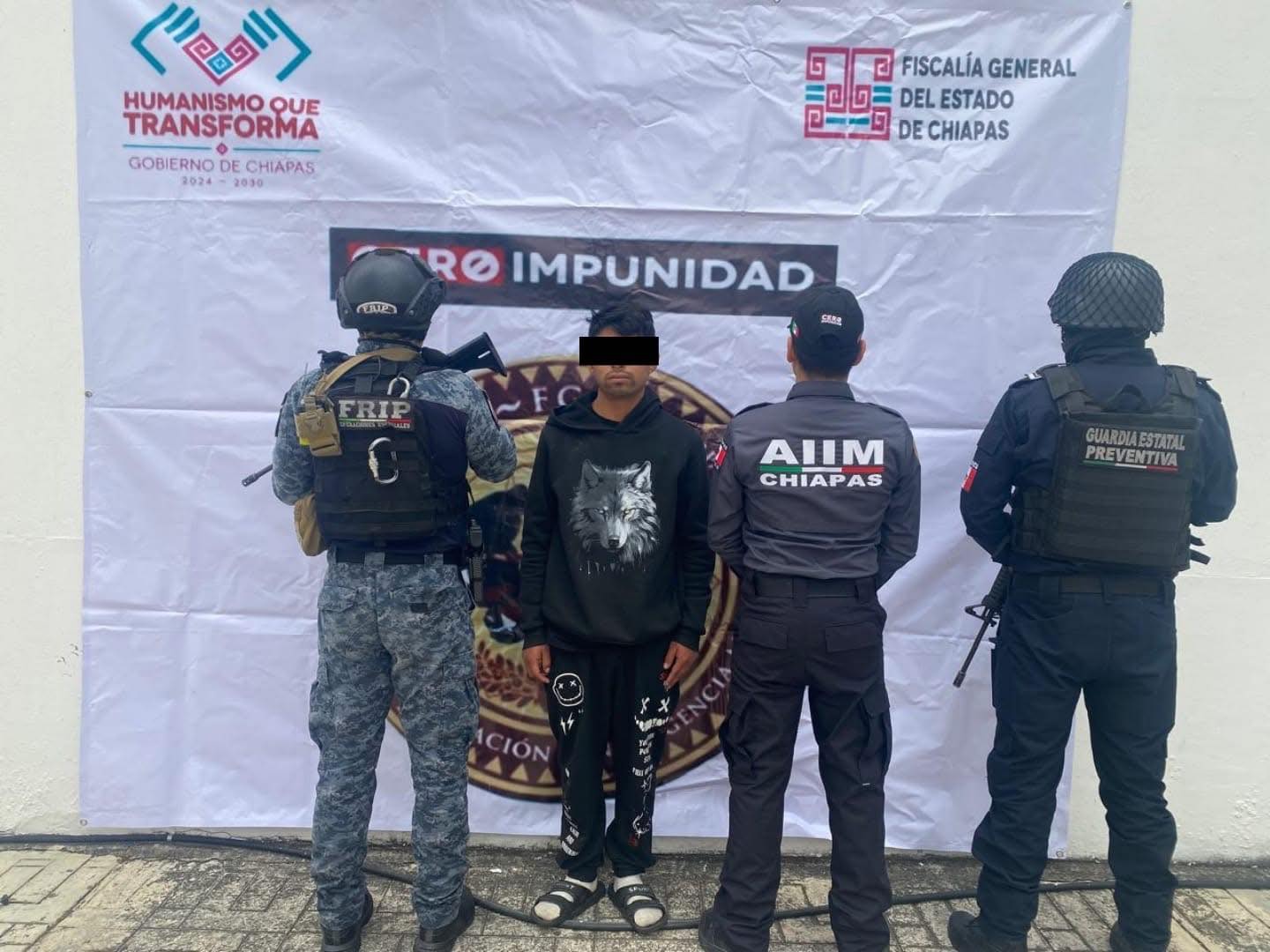 Aprehenden SSP y FGE a presunto responsable de pederastia agravada