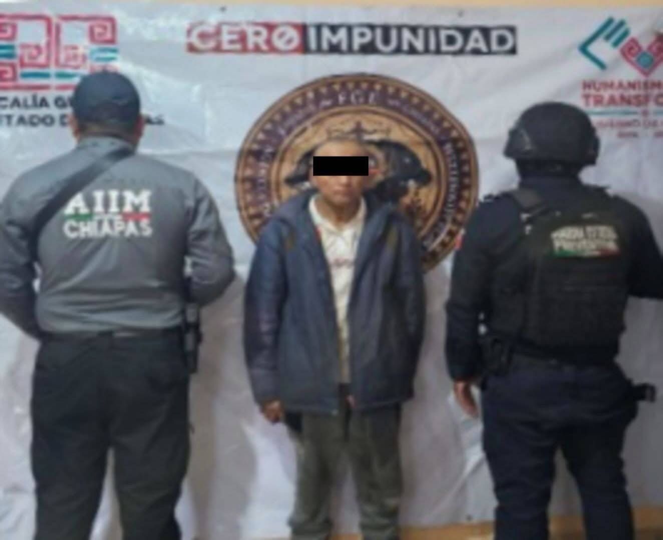 SSP y FGE aprehenden a presunto responsable de robo con violencia agravado