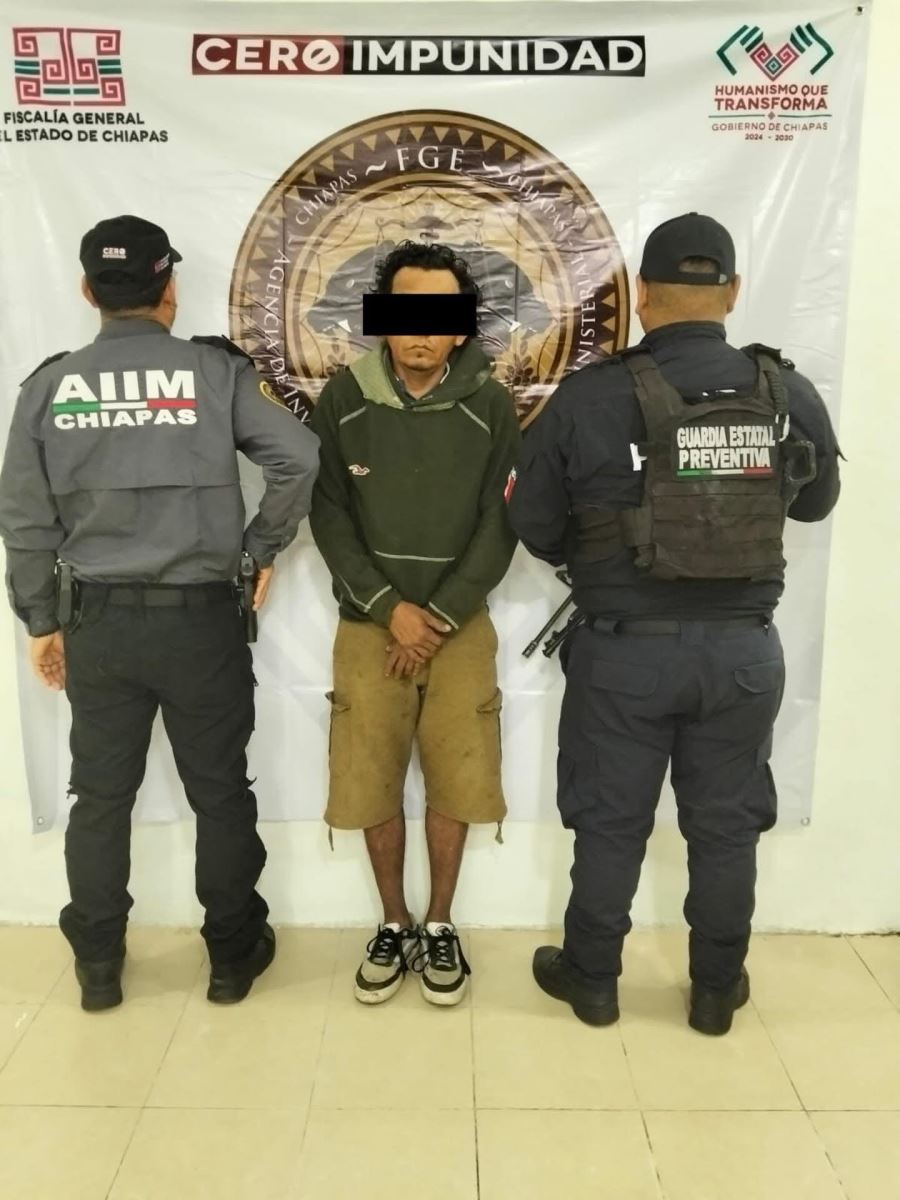 SSP y FGE aprehenden a presunto responsable de robo con violencia
