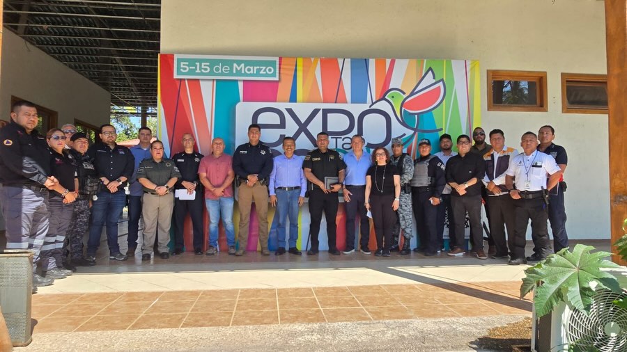 Realiza SSP recorrido en Expo Feria Tapachula 2026