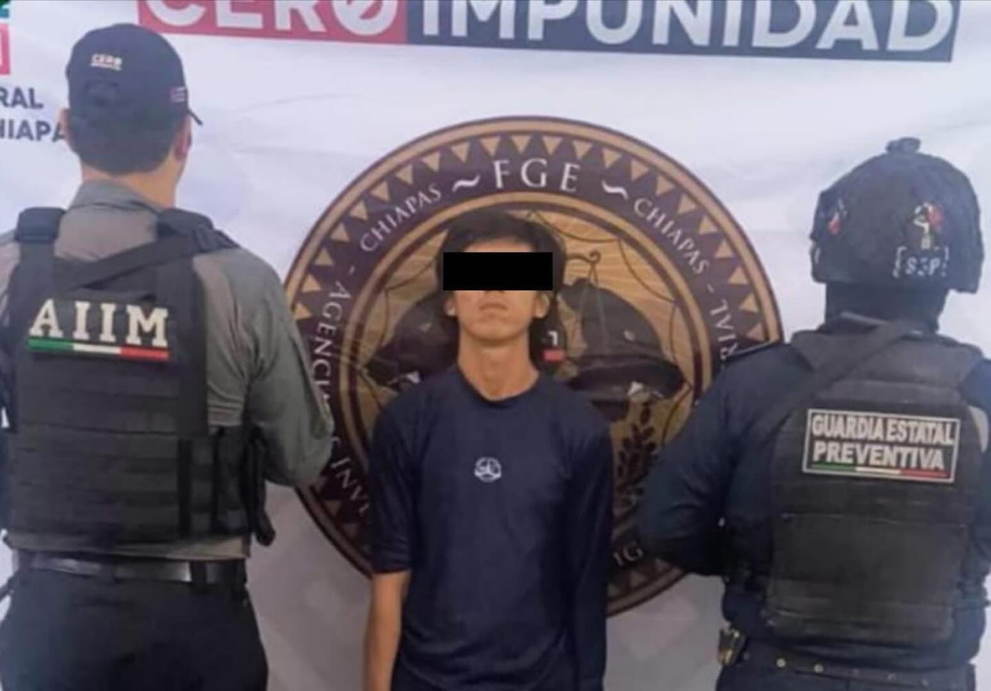 SSP y FGE aprehenden a presunto responsable de violencia familiar