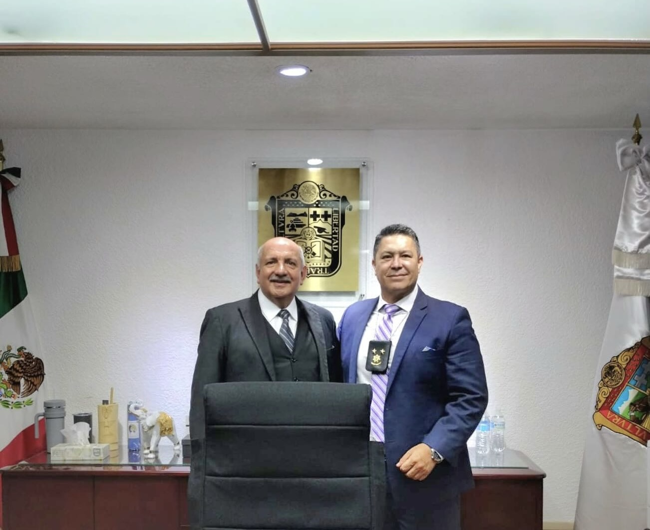 Asiste SSP a reunión de cooperación con los Cuerpos de Seguridad Auxiliar del Estado de México
