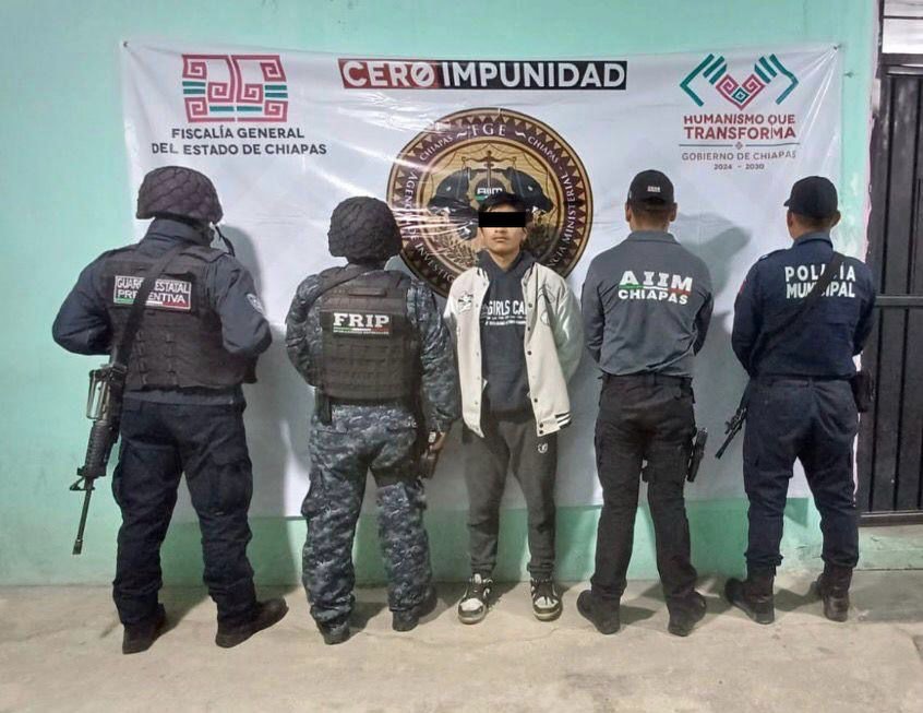 Detiene SSP a persona por posesión de motocicleta con reporte de robo en San Cristóbal de Las Casas