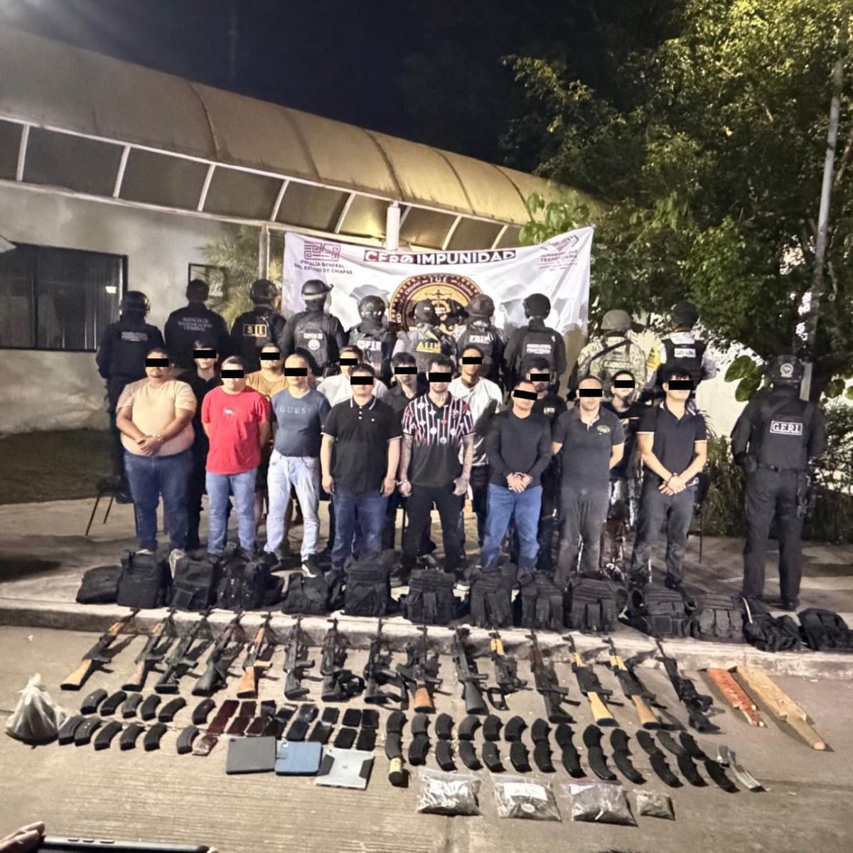 SSP, FGE, FGR Y MARINA HACEN VALER EL ESTADO DE DERECHO EN TAPACHULA CON OPERATIVO INTERINSTITUCIONAL DE ALTO IMPAC