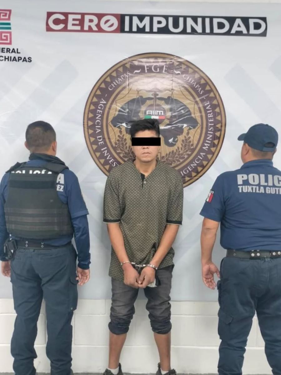 SSP y FGE detienen a una persona como presunto responsable del delito de robo con violencia agravado 
