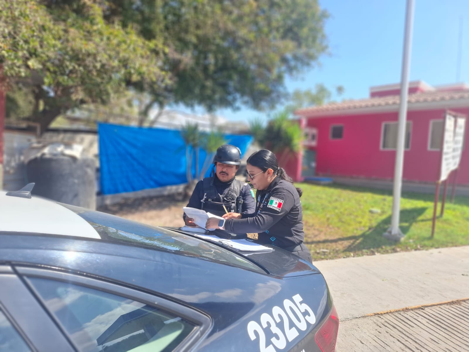 Supervisa SSP puestos de control y recuperación de vehículos