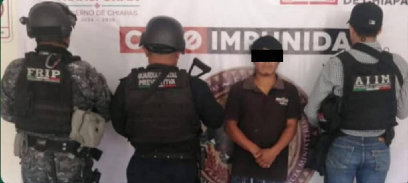 Por violencia familiar, la SSP y FGE aprehenden al presunto responsable