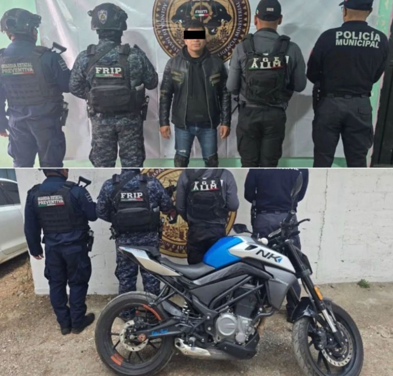 Detiene SSP a persona por posesión de motocicleta con reporte de robo en San Cristóbal de Las Casas