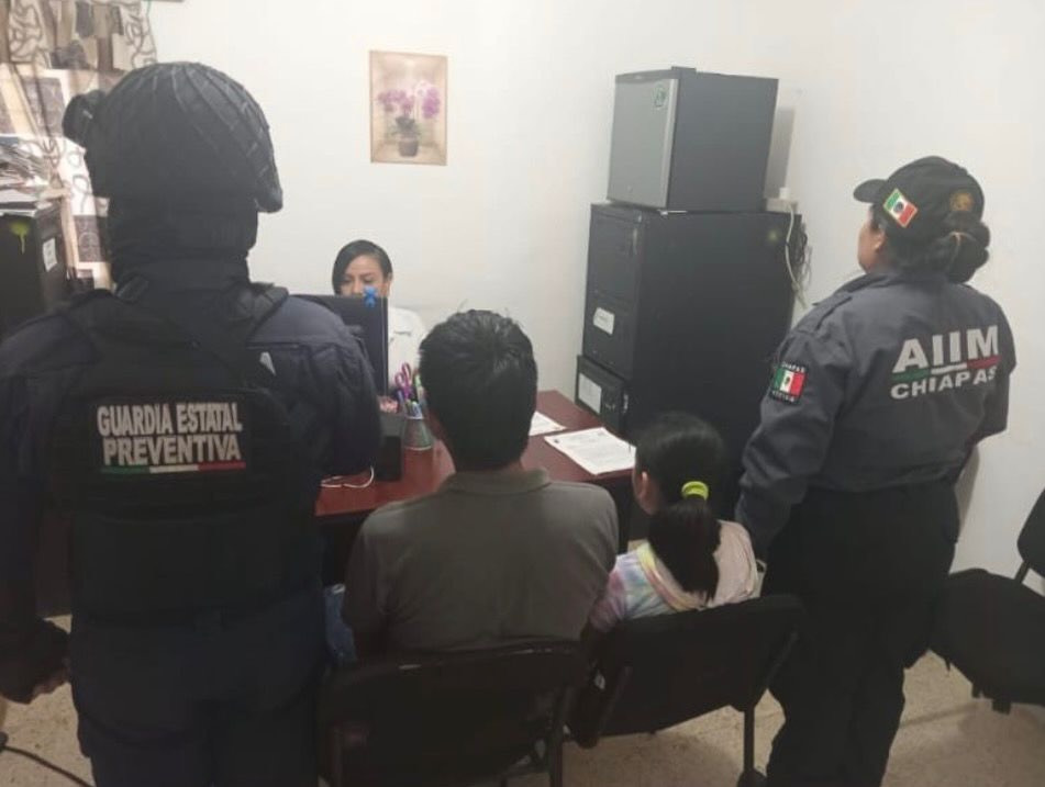 SSP localiza a menor con reporte de persona no localizada en Cintalapa de Figueroa