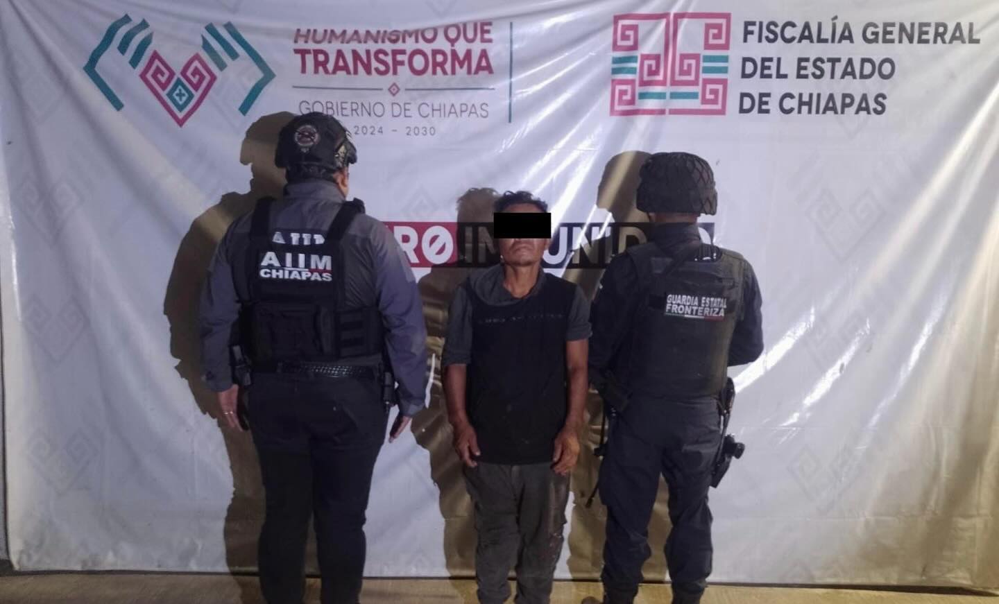 SSP detiene a presunto agresor por el delito de lesiones en Tapachula