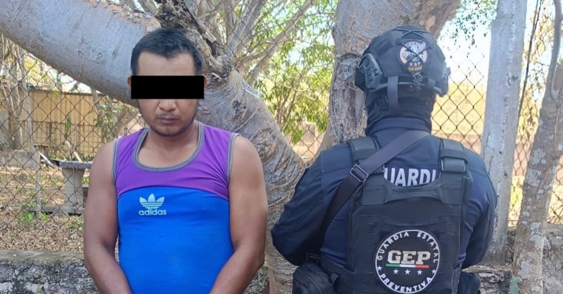 Detiene Guardia Estatal Preventiva a masculino en posesión de narcóticos en Tuxtla Gutiérrez