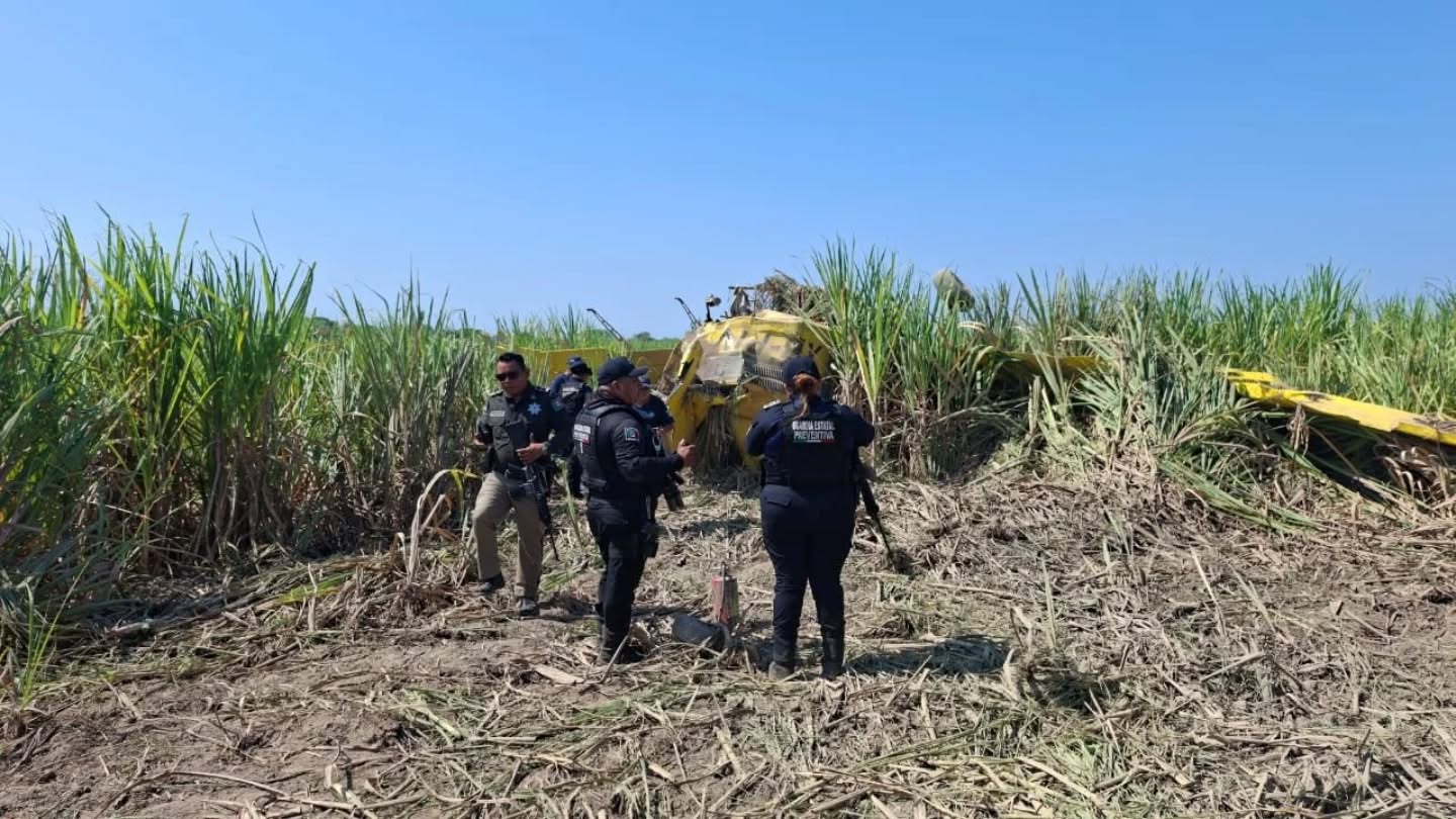Grupo interinstitucional atiende reporte de desplome de una avioneta en Acapetahua