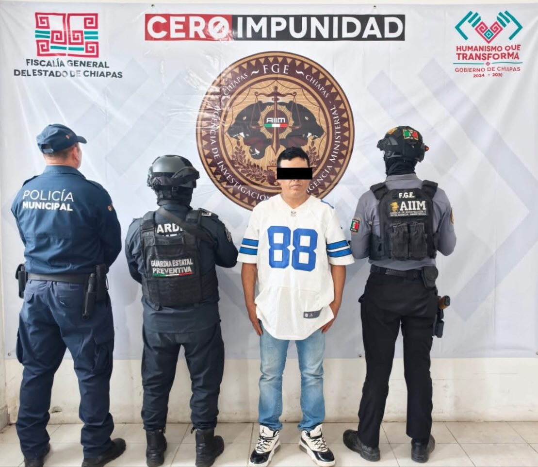 SSP, FGE y PM aprehenden a dos presuntos implicados en los delitos de homicidio calificado