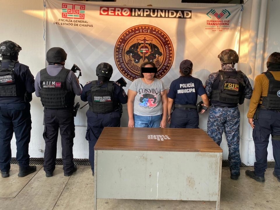En acción interinstitucional detienen en flagrancia a personas como presuntos responsables del delito 