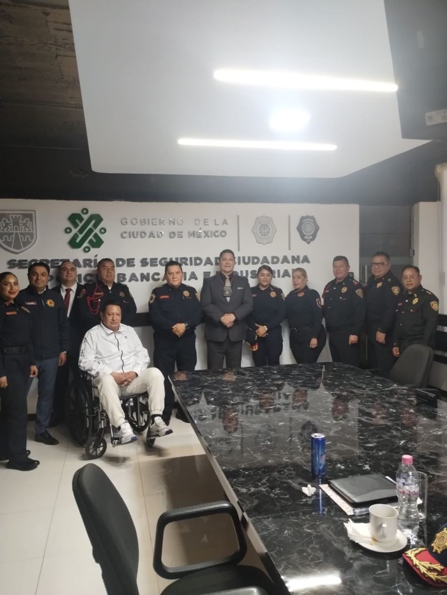 Fortalece SSP la cooperación institucional con la Policía Bancaria e Industrial de la CDMX