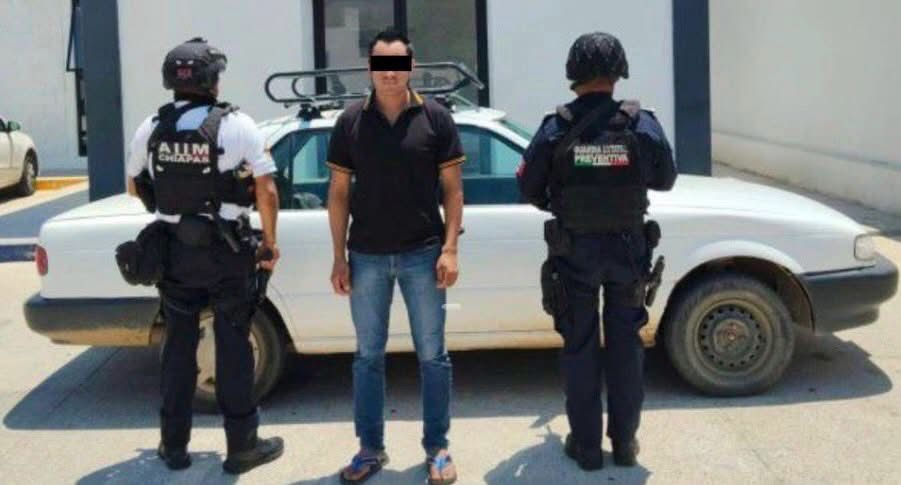 Grupo interinstitucional detiene a persona por el delito de encubrimiento por receptación en Villaflores