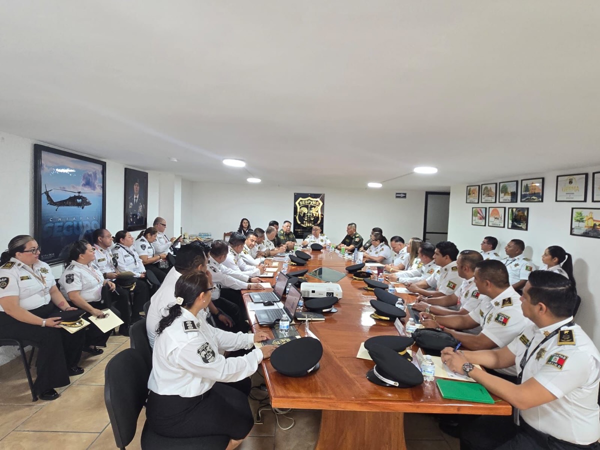 SESPYMS fortalece coordinación interinstitucional para la atención del Sistema Penitenciario en Chiapas