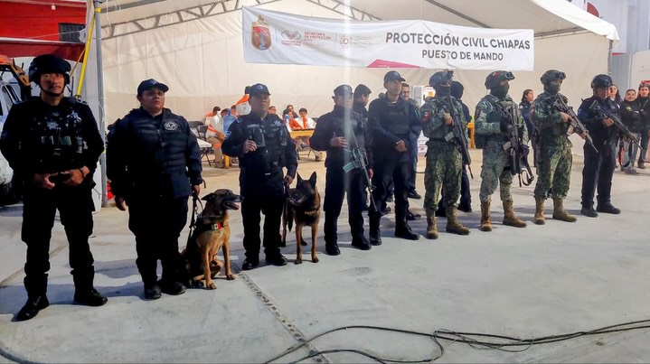 La Guardia Estatal Preventiva mantiene presencia oportuna en la Feria de la Primavera y de la Paz 2026