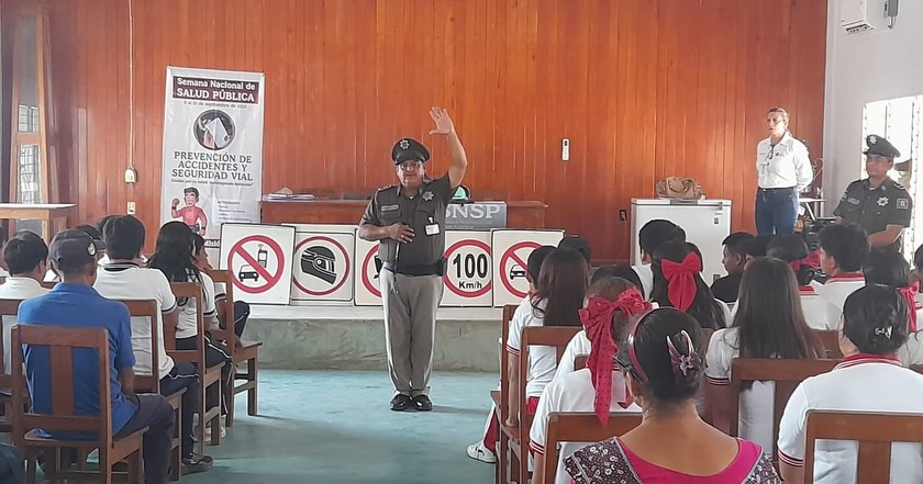Guardia Vial Preventiva lleva educación vial al sector educativo de Chiapas