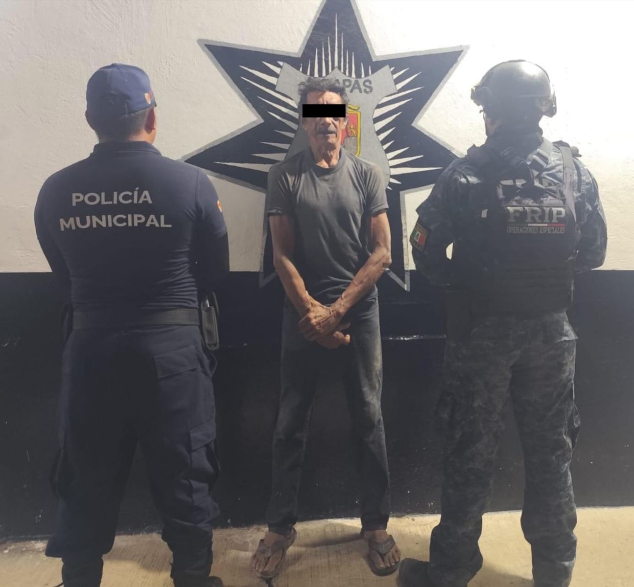 FRIP detiene a presunto responsable del delito de feminicidio en grado de tentativa