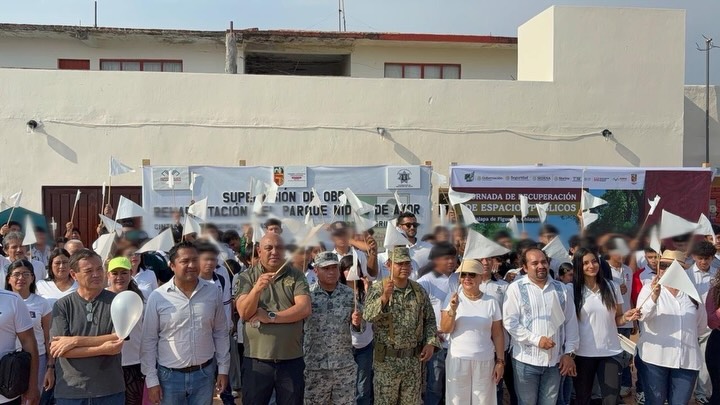 Participa SSP en “Caminata por la Paz” en Cintalapa de Figueroa