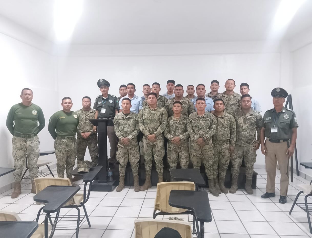 Imparte Guardia Estatal Vial Preventiva Curso de Educación Vial en Tapachula