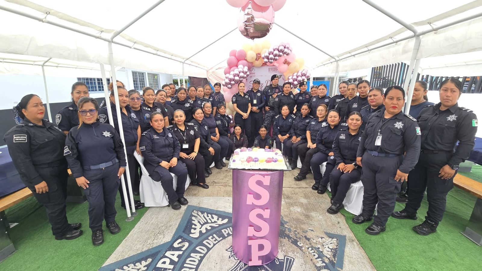 SSP celebra a las madres, integrantes de la Guardias Estatales en Tapachula 
