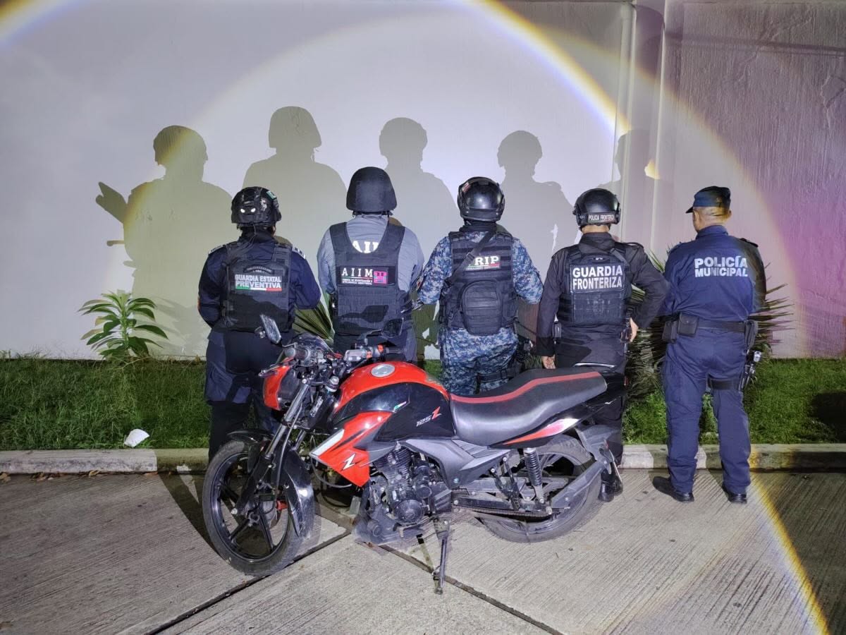 Detiene SSP y FGE a masculino por delitos contra la salud en Tapachula