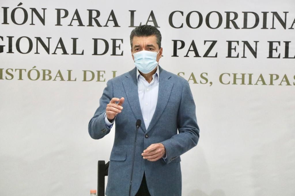 Destaca Rutilio Escandón trabajo conjunto para posicionar a Chiapas como el estado más seguro